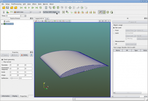 SG6043 airfoil in Polaris Viewer